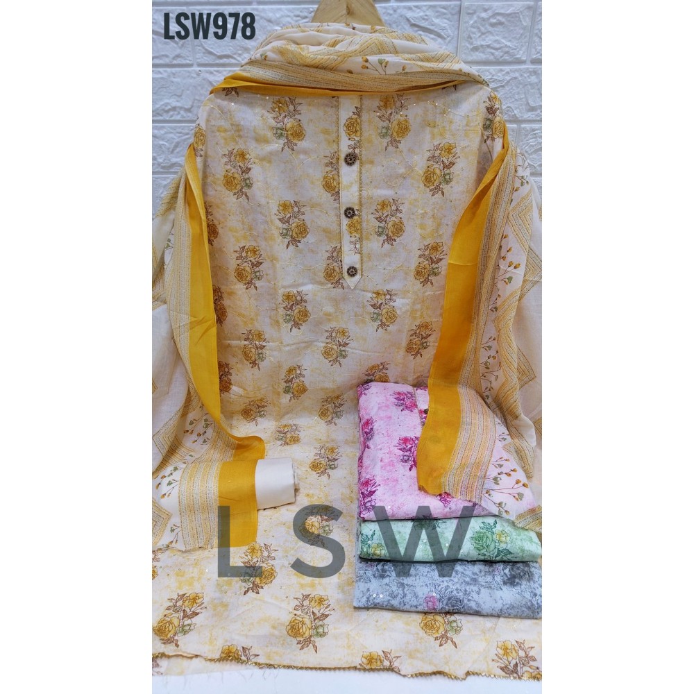 LSW 978 FANTA 5 (Cotton Dupatta)