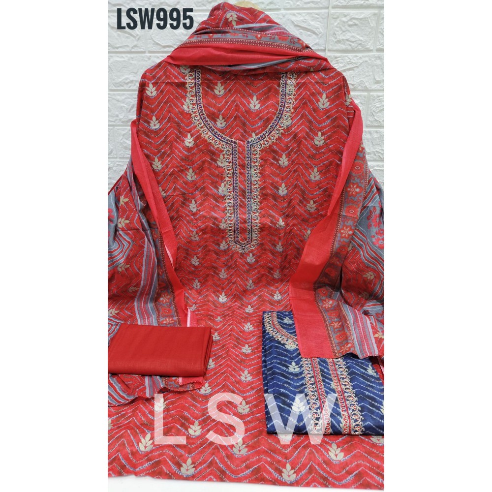 LSW 995 KASHVI 2 (Cotton Dupatta)