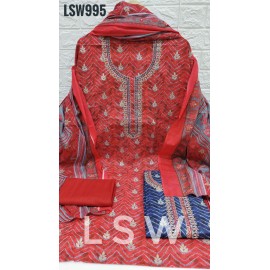 LSW 995 KASHVI 2 (Cotton Dupatta)