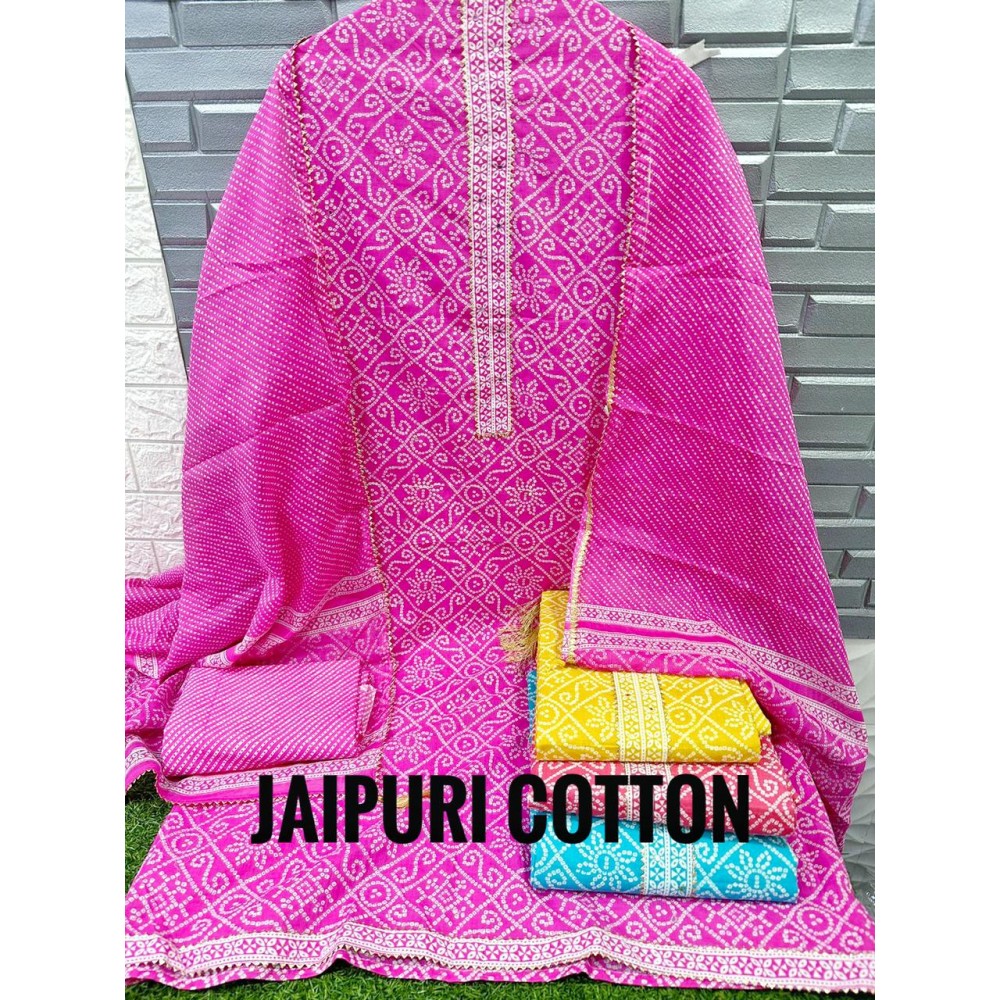 LSW JAIPURI COTTON 5 (Cotton Dupatta)