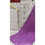 LSW025 PERPLE COLOUR (Pure dupatta)