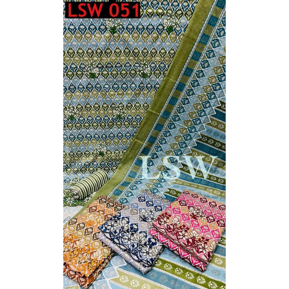 LSW051 (Cotton dupatta)