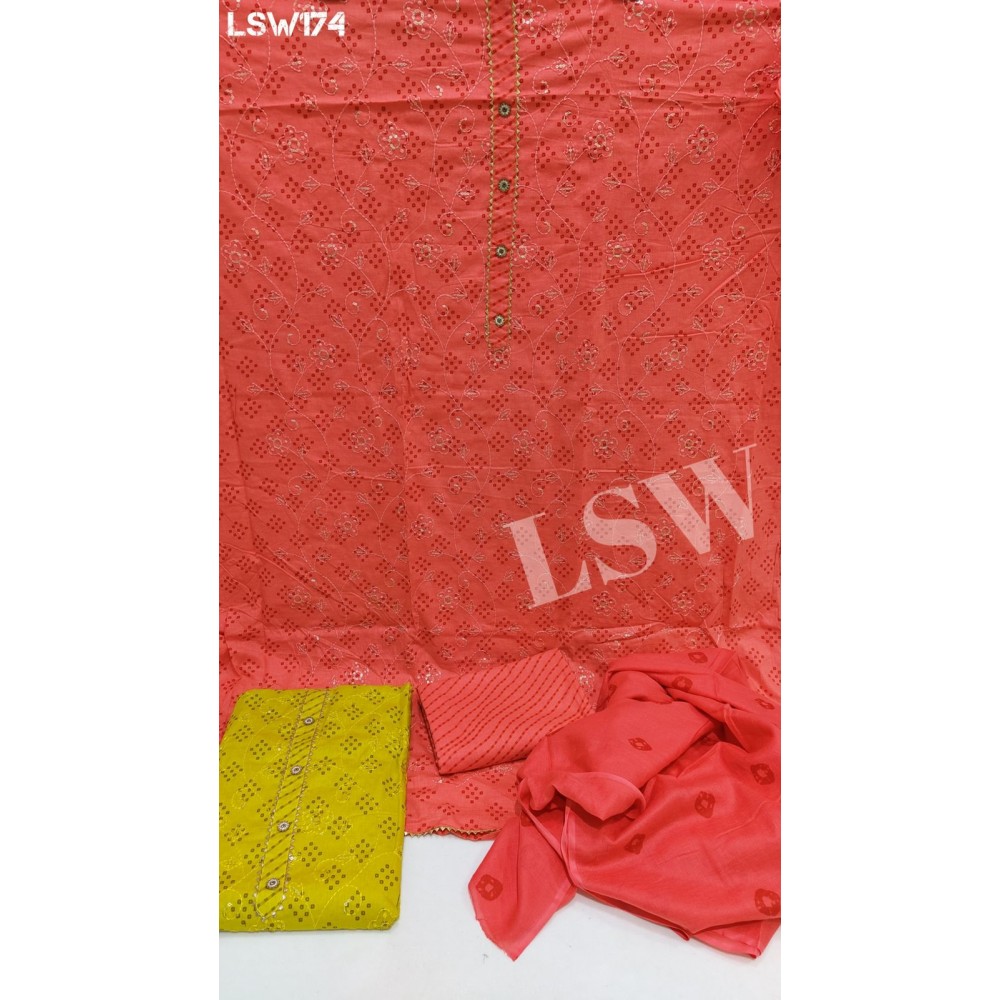 LSW174 ZARA (Cotton dupatta)