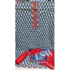 LSW175 BMW (Cotton dupatta)