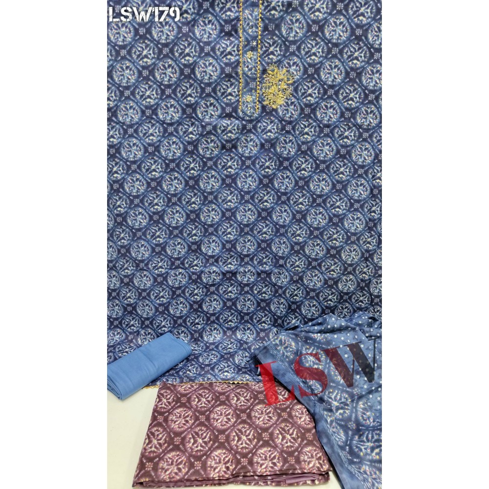 LSW179 MEGHA (Cotton dupatta)