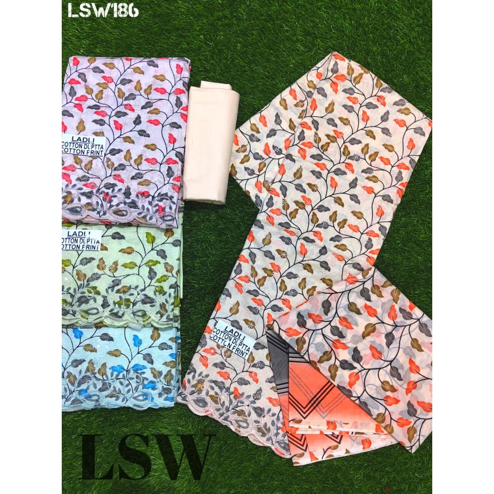 LSW186 LADLI (Cotton dupatta)