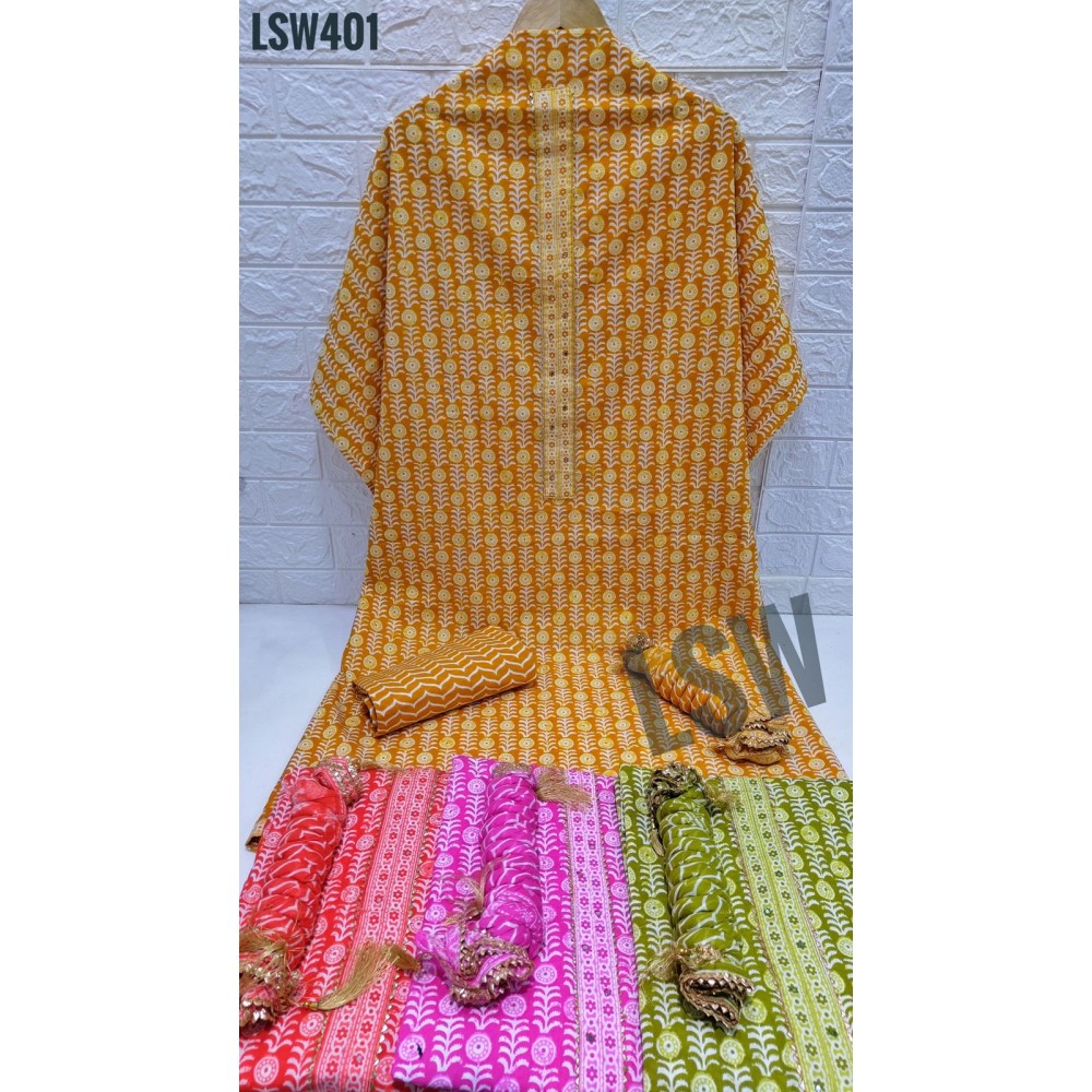 LSW401 (Cotton Dupatta)