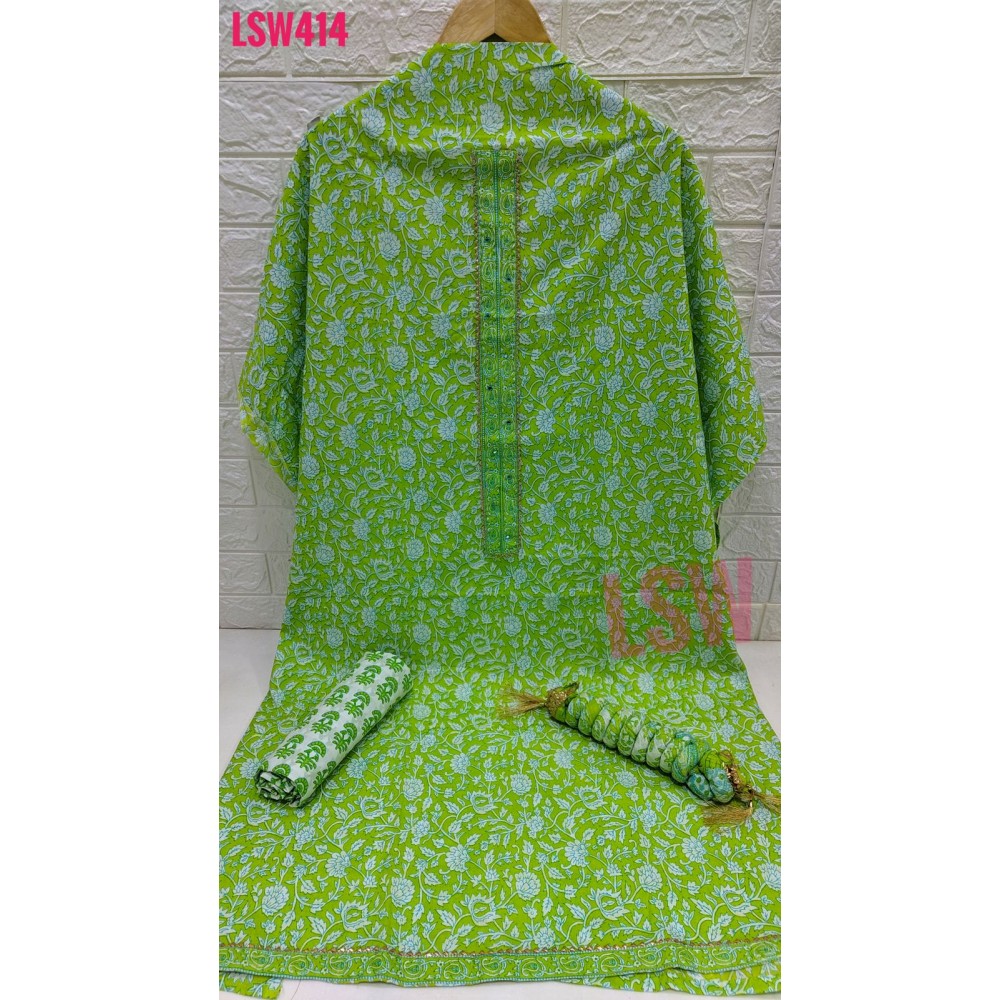 LSW414 (Cotton Dupatta)