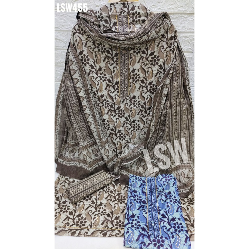 LSW455 RAKUL 526 (Cotton Dupatta)