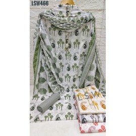 LSW466 RAKUL 370 (Cotton Dupatta)