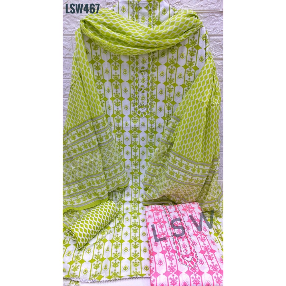 LSW467 RAKUL 534 (Cotton Dupatta)