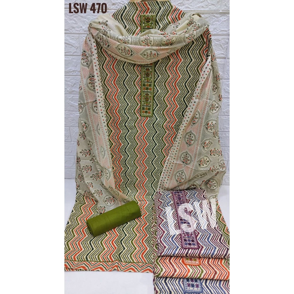 LSW470 A (Cotton Dupatta)