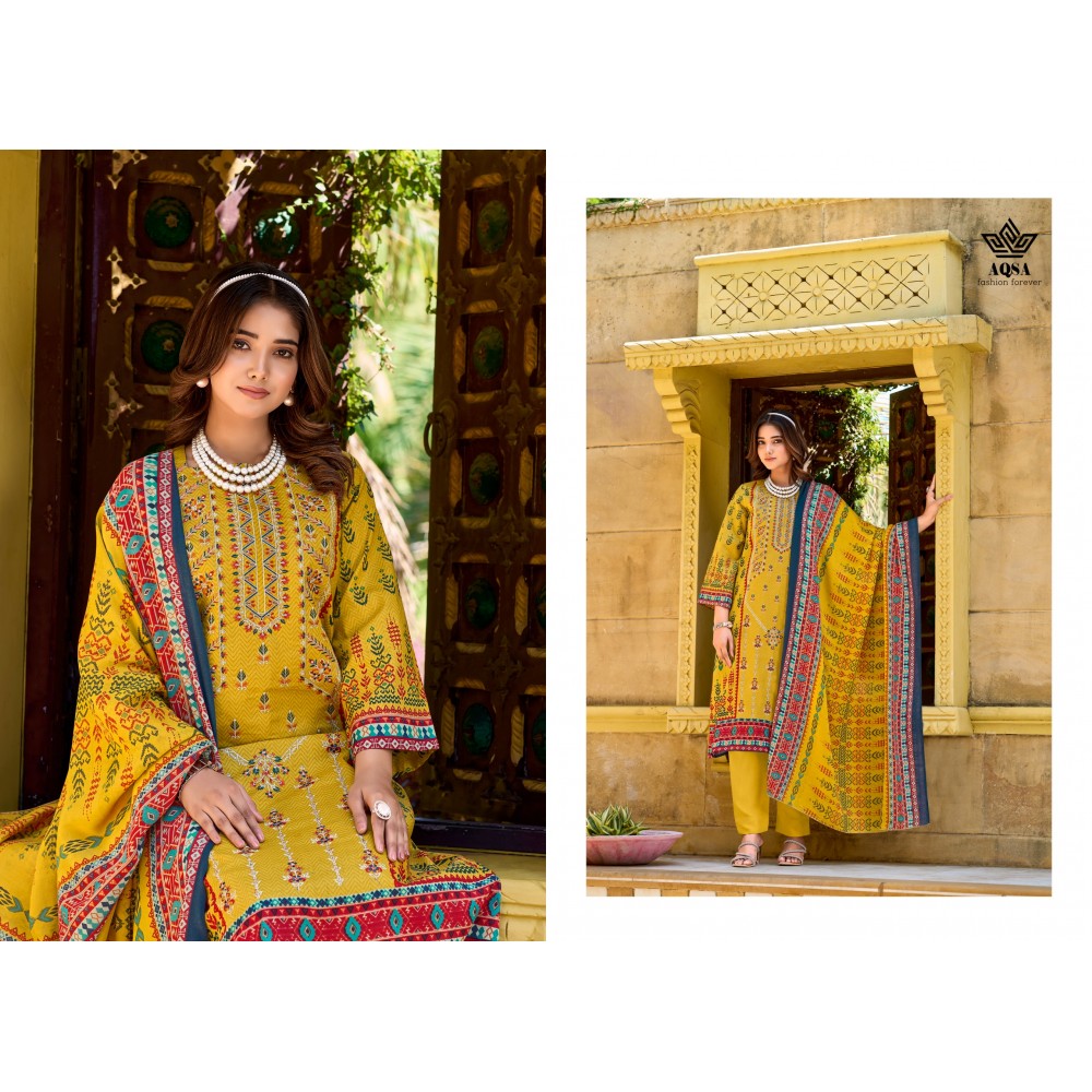 LUXSHYA AQSA (Cotton Dupatta)