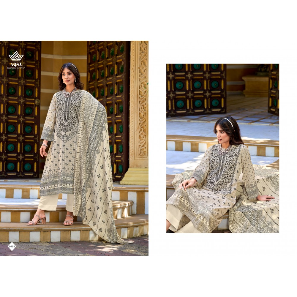 LUXSHYA AQSA (Cotton Dupatta)