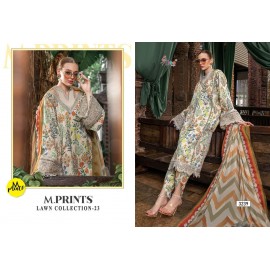 M PRINT LAWN COLLECTION 23 SHREE (Cotton dupatta)