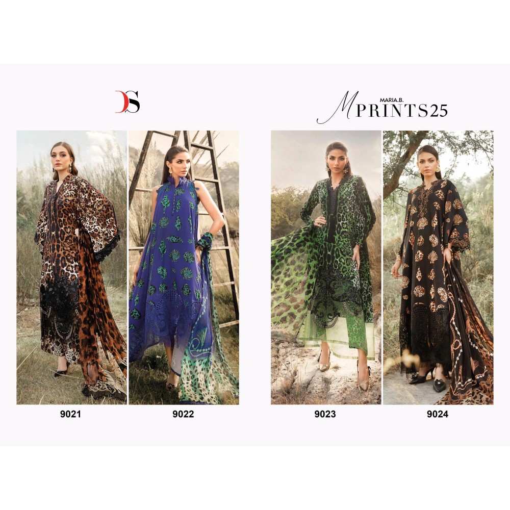 M PRINTS 25 DEEPSY (Chiffon dupatta)