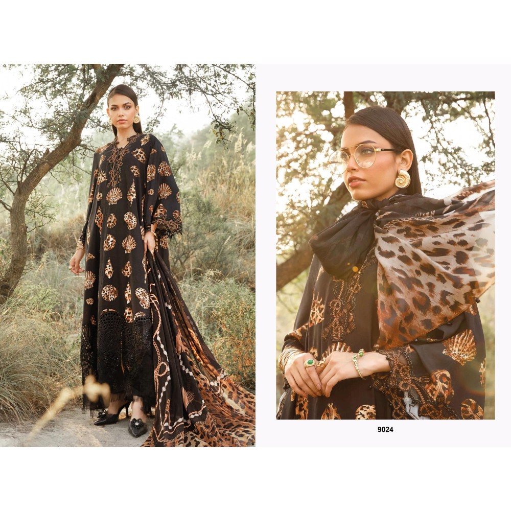 M PRINTS 25 DEEPSY (Chiffon dupatta)