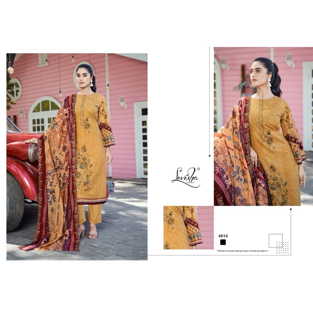 MADHUBALA VOL 4 LEVISHA (Cotton Dupatta)