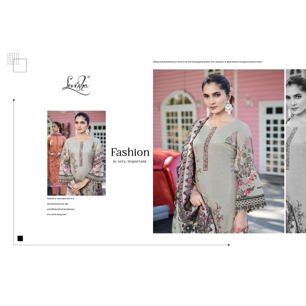 MADHUBALA VOL 4 LEVISHA (Cotton Dupatta)