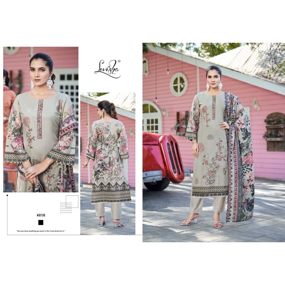 MADHUBALA VOL 4 LEVISHA (Cotton Dupatta)