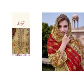 MADHUBALA VOL 5 LEVISHA (Cotton Dupatta)