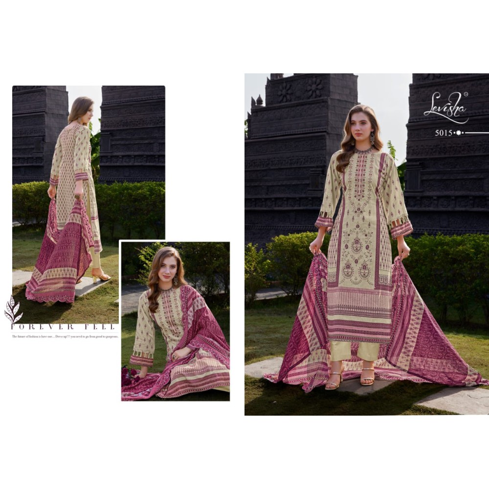 MADHUBALA VOL 5 LEVISHA (Cotton Dupatta)
