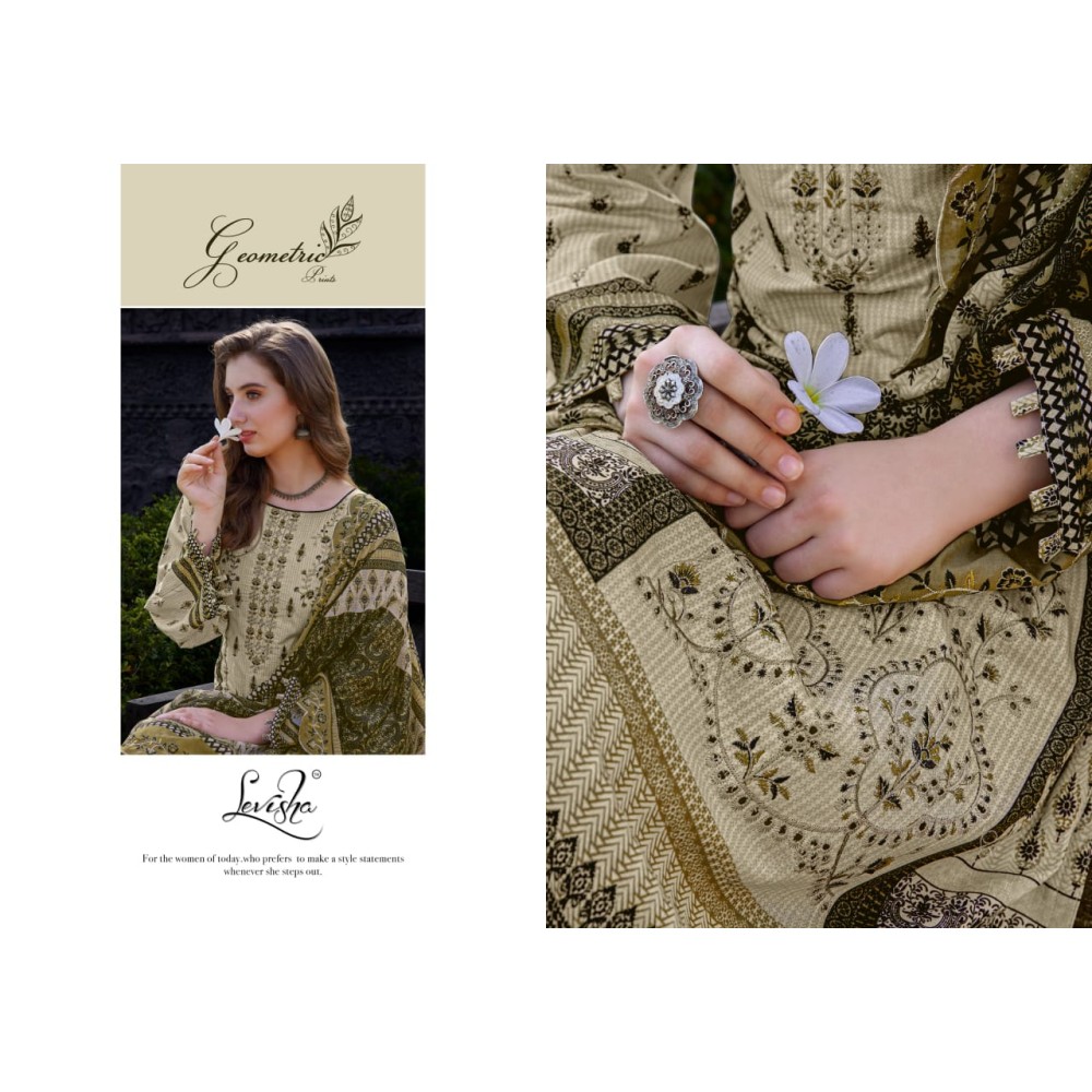 MADHUBALA VOL 5 LEVISHA (Cotton Dupatta)