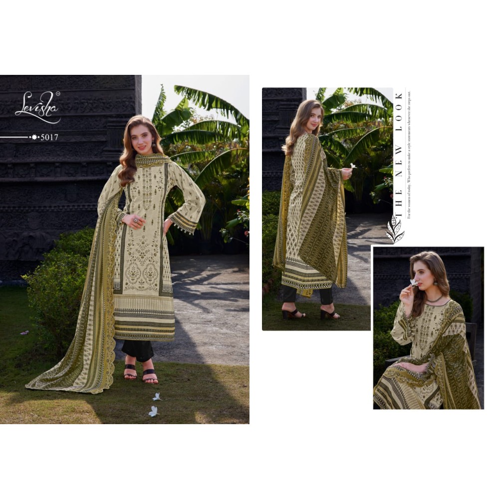 MADHUBALA VOL 5 LEVISHA (Cotton Dupatta)
