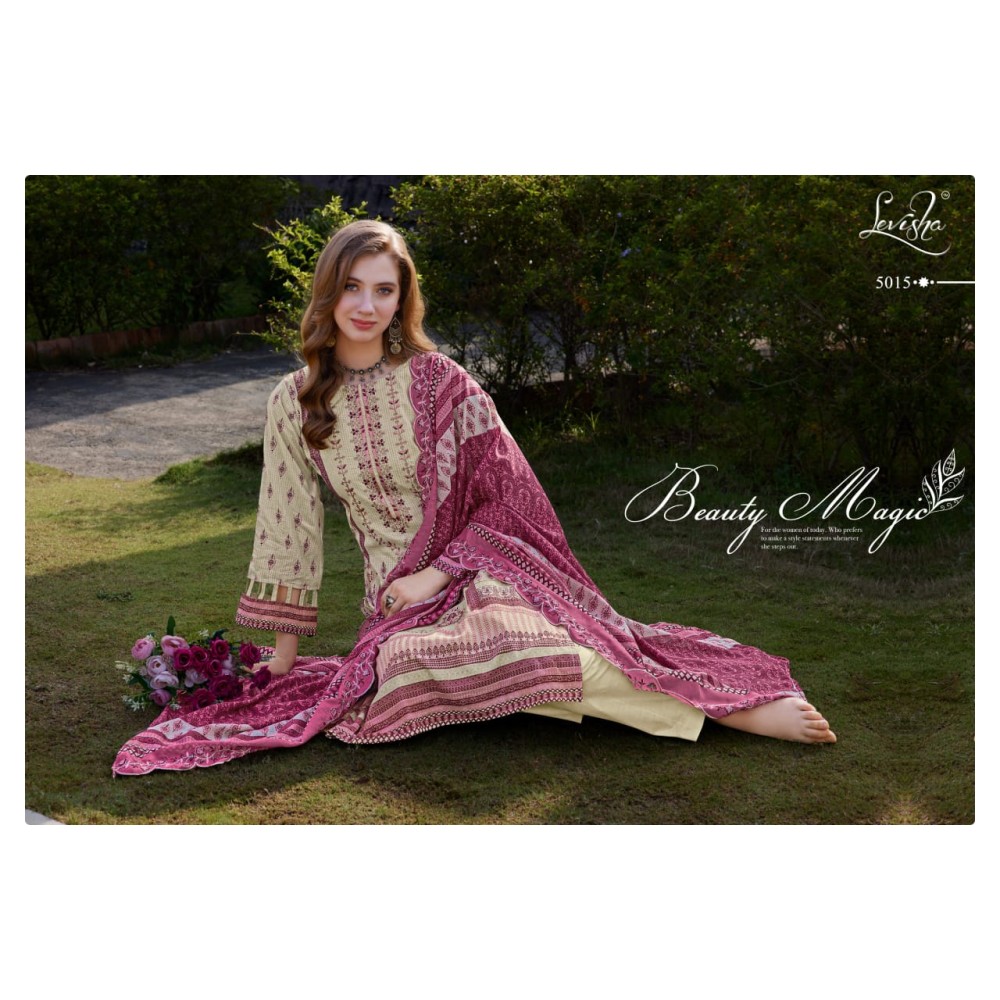 MADHUBALA VOL 5 LEVISHA (Cotton Dupatta)