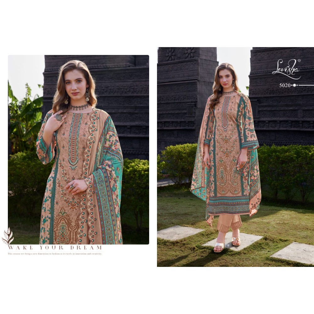 MADHUBALA VOL 5 LEVISHA (Cotton Dupatta)