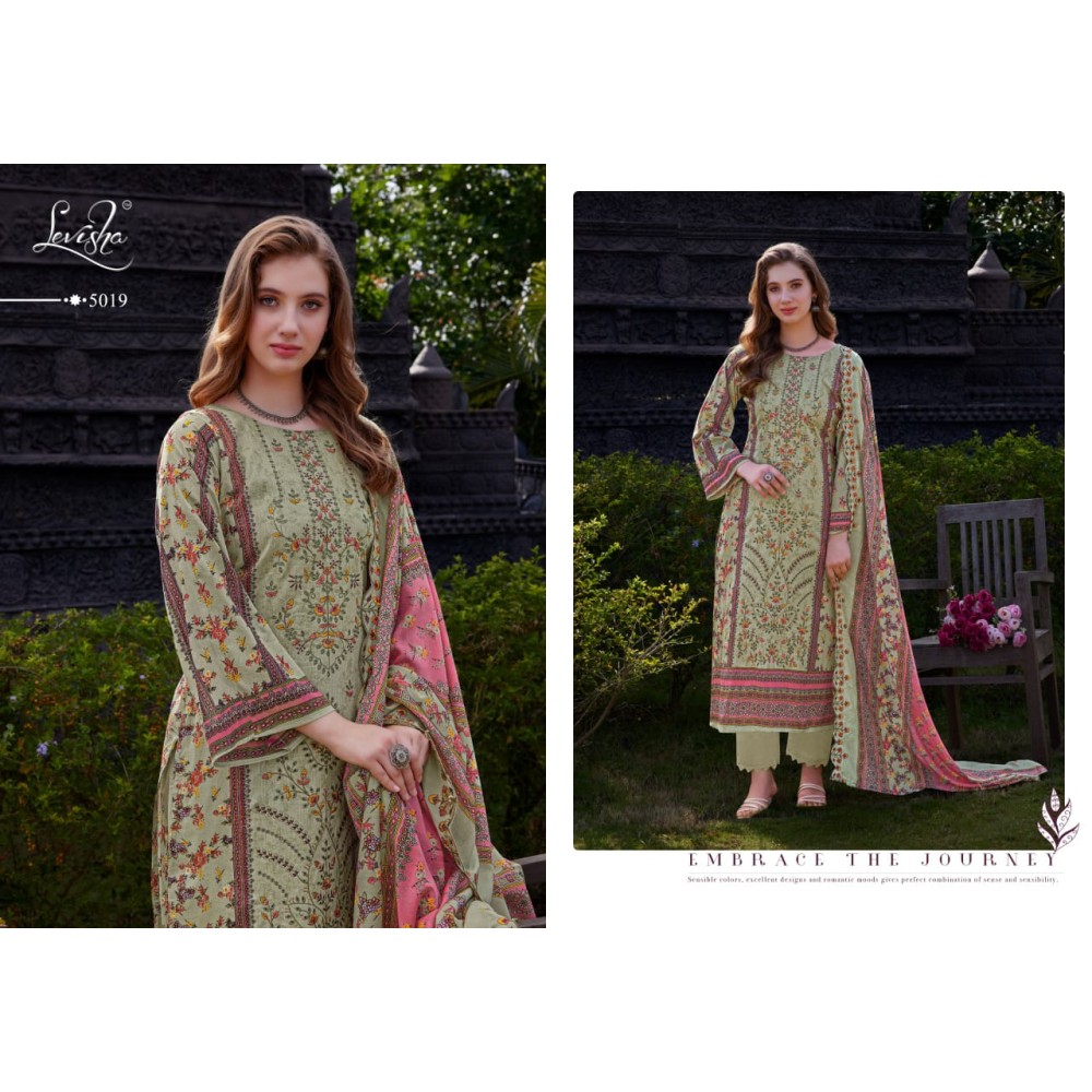 MADHUBALA VOL 5 LEVISHA (Cotton Dupatta)