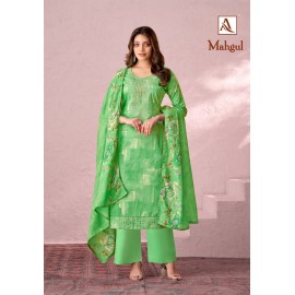 MAHGUL ALOK SUITS (Cotton Dupatta)