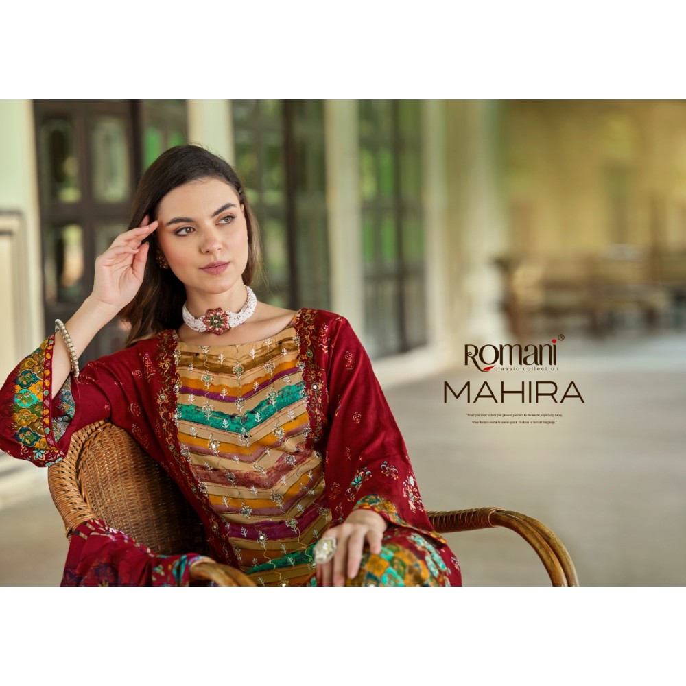 MAHIRA ROMANI (Cotton Dupatta)