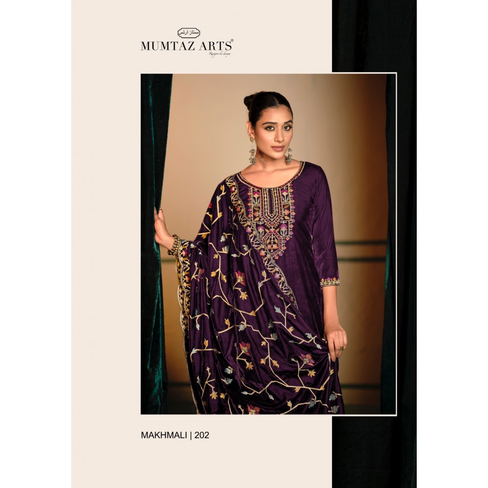 MAKHMALI VELVET MUMTAZ  (Winter Collection)