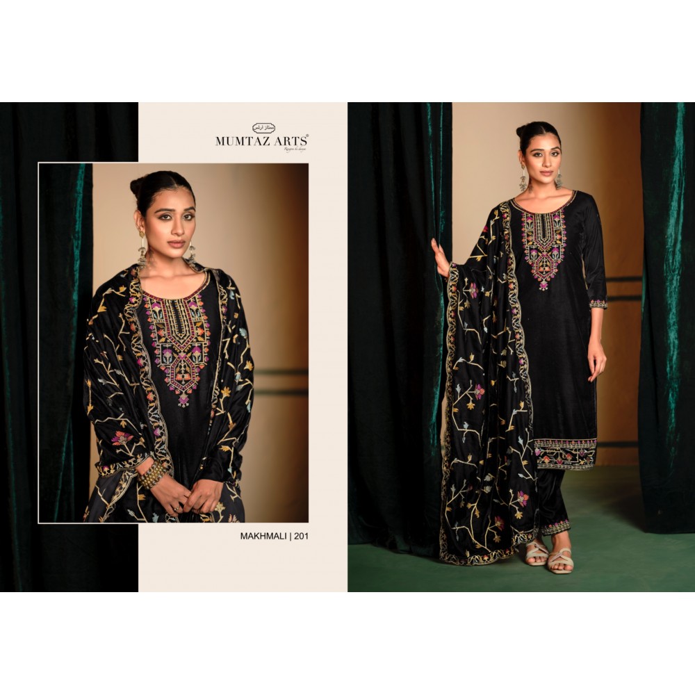 MAKHMALI VELVET MUMTAZ  (Winter Collection)