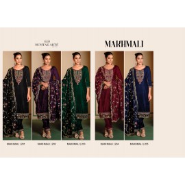 MAKHMALI VELVET MUMTAZ  (Winter Collection)