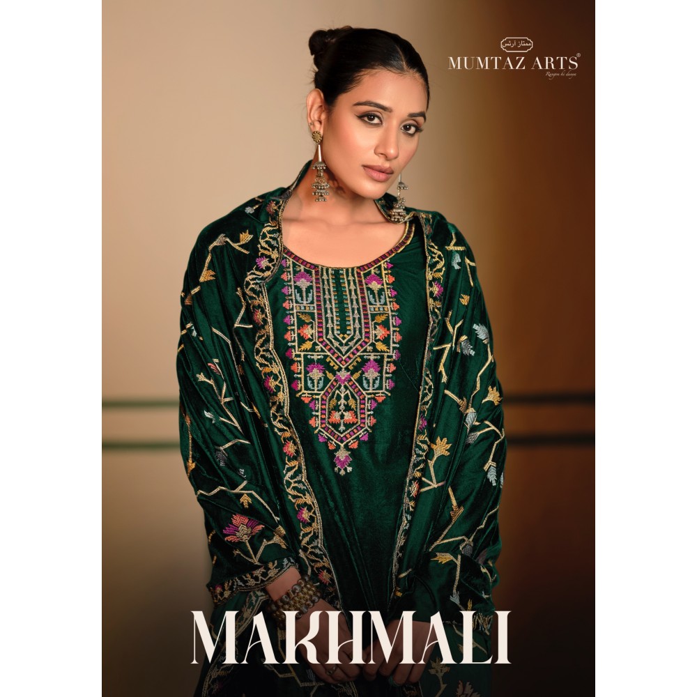 MAKHMALI VELVET MUMTAZ  (Winter Collection)