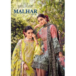 MALHAR VOL 2 HOUSE OF LAWN (cotton Dupatta)