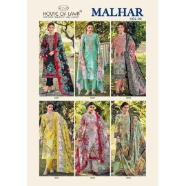 MALHAR VOL 2 HOUSE OF LAWN (cotton Dupatta)