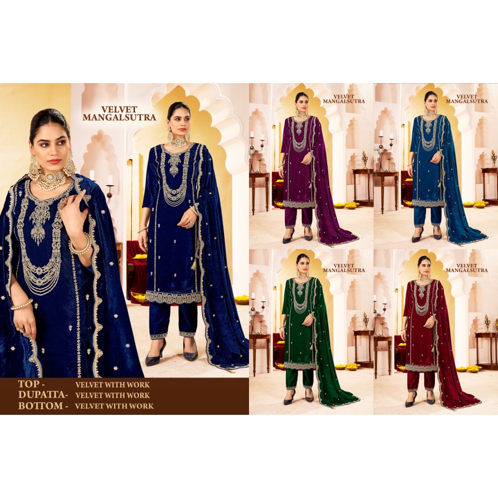 MANGALSUTRA VELVET (winter Collection)