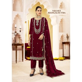 MANGALSUTRA VELVET (winter Collection)