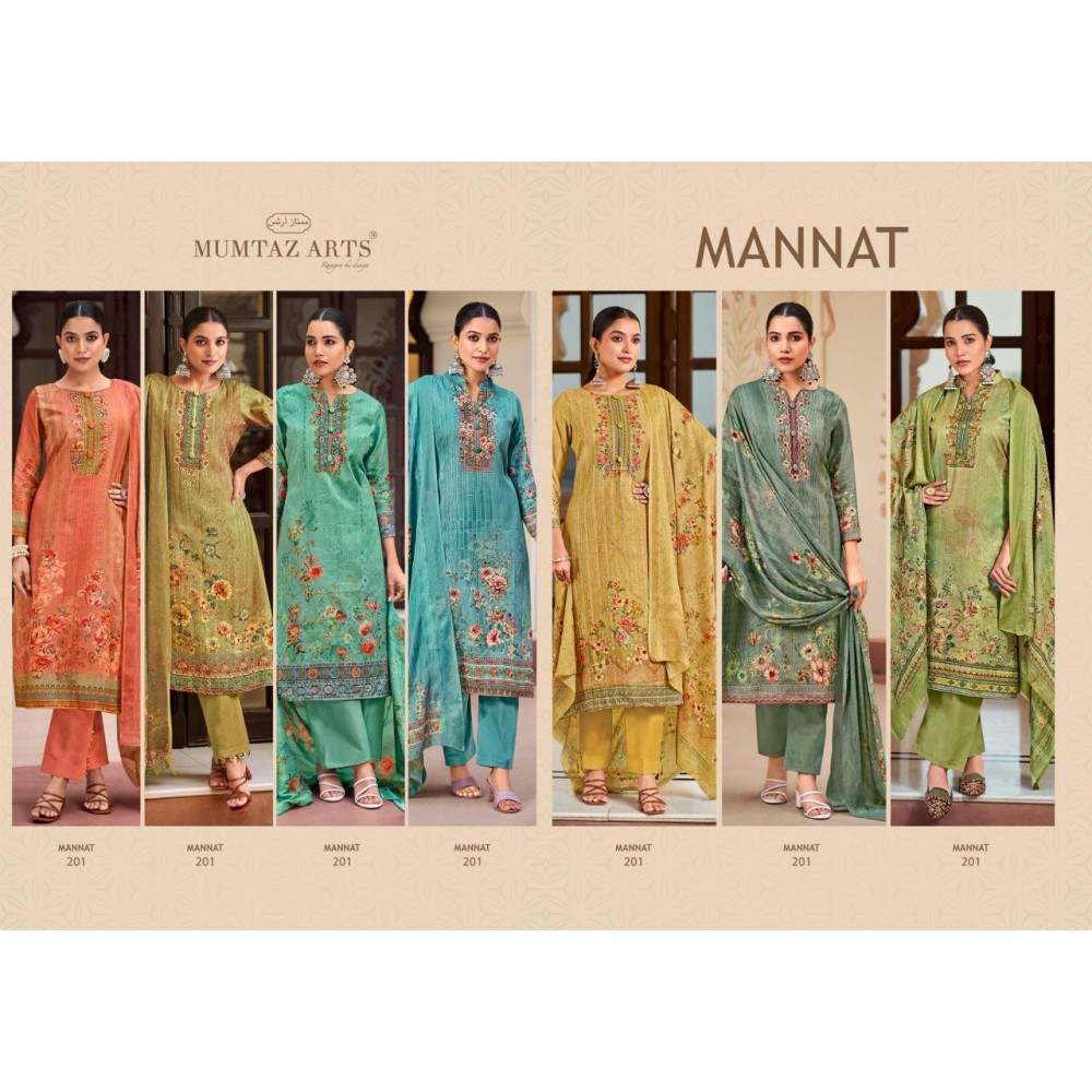 MANNAT WORK MUMTAZ ARTS (Cotton Dupatta)