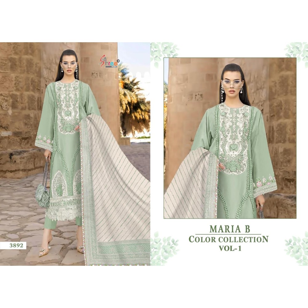 MARIA B COLOUR COLLECTION VOL 1 SHREE (Cotton Dupatta)