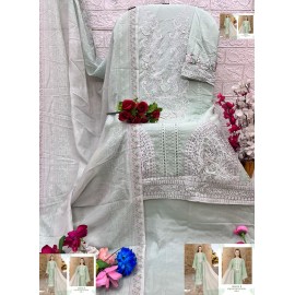 MARIA B COLOUR COLLECTION VOL 1 SHREE (Cotton Dupatta)