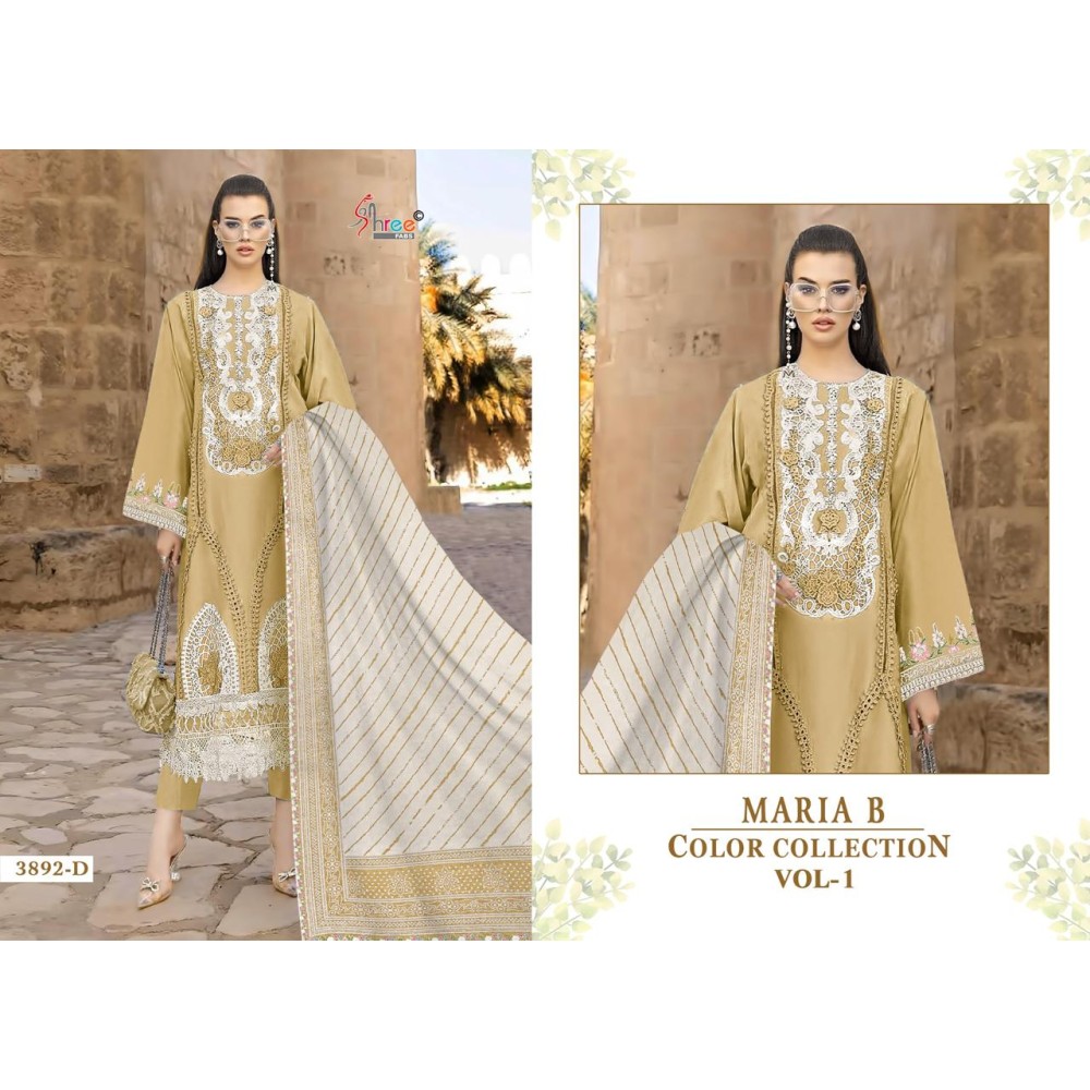 MARIA B COLOUR COLLECTION VOL 1 SHREE (Cotton Dupatta)