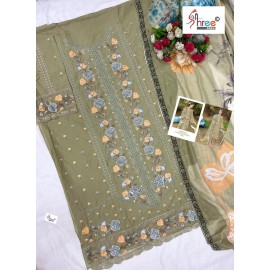 MARIA B COLOUR COLLECTION VOL 3 SHREE (Chiffon Dupatta)