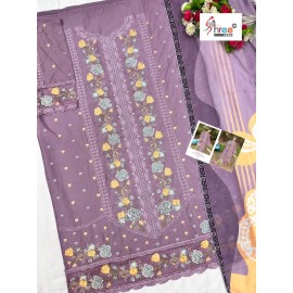 MARIA B COLOUR COLLECTION VOL 3 SHREE (Chiffon Dupatta)