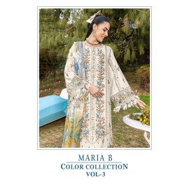 MARIA B COLOUR COLLECTION VOL 3 SHREE (Chiffon Dupatta)