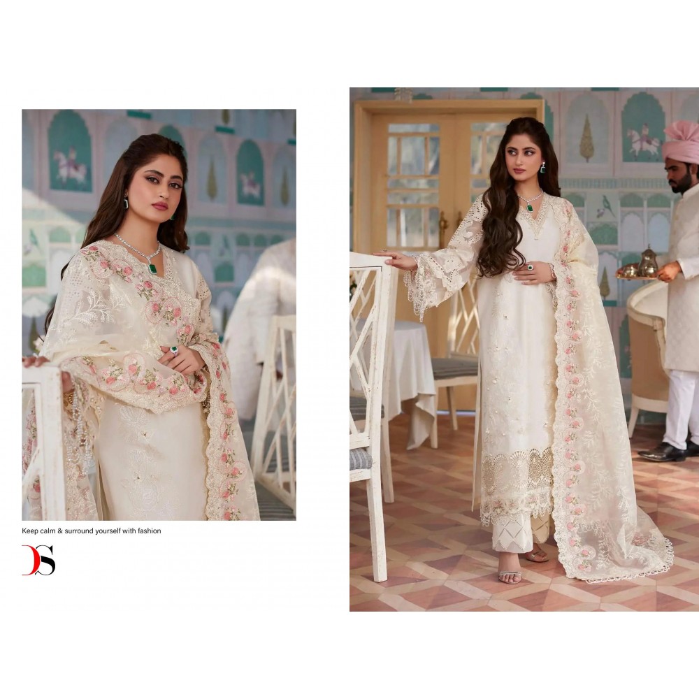 MARIA B EMBROIDERED LAWN 24 DEEPSY SUITS 