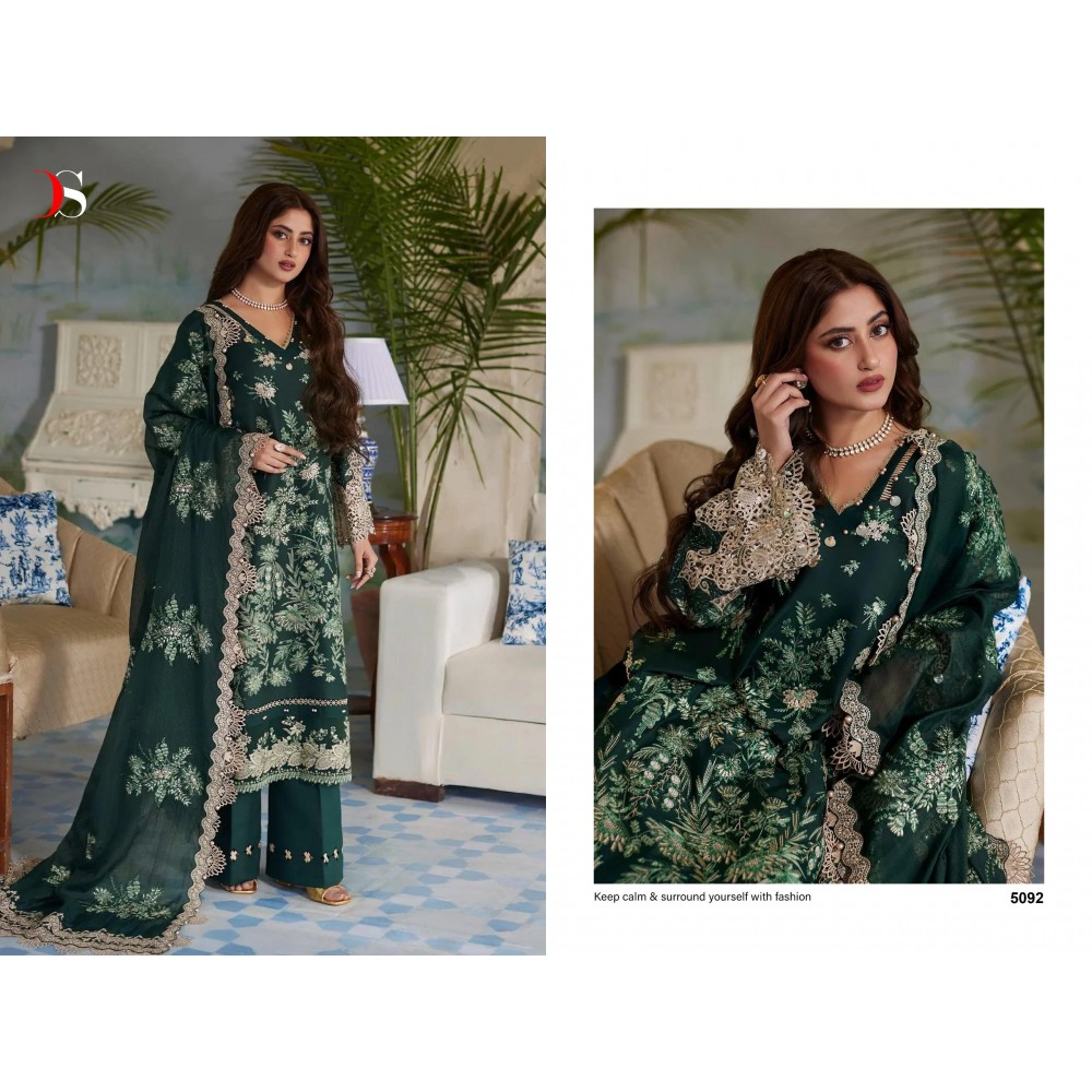 MARIA B EMBROIDERED LAWN 24 DEEPSY SUITS 